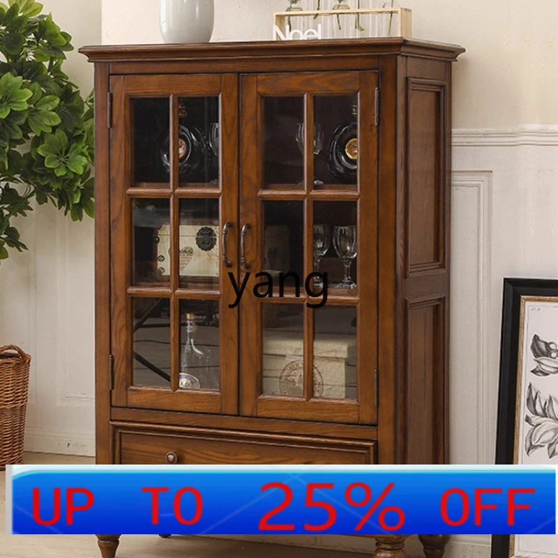LH White Ash Solid Wood Double Door Side Cabinet Vintage Wine Cabinet Bookshelf Small Apartment
LH White Ash Solid Wood Double Door Side Cabinet Vintage Wine Cabinet Bookshelf Small Apartment