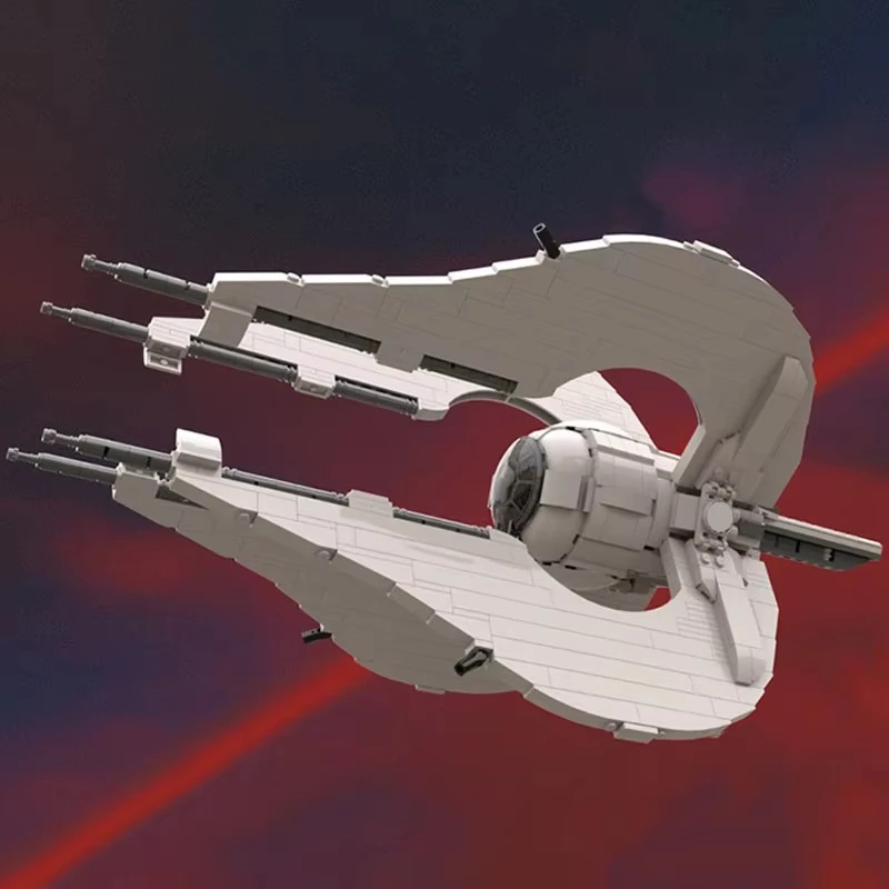 MOC научно-фантастический фильм когтевой космический корабль модель истребителя креативная сборка своими руками строительные блоки детский праздничный подарок
MOC научно-фантастический фильм когтевой космический корабль модель истребителя креативная сборка своими руками строительные блоки детский праздничный подарок