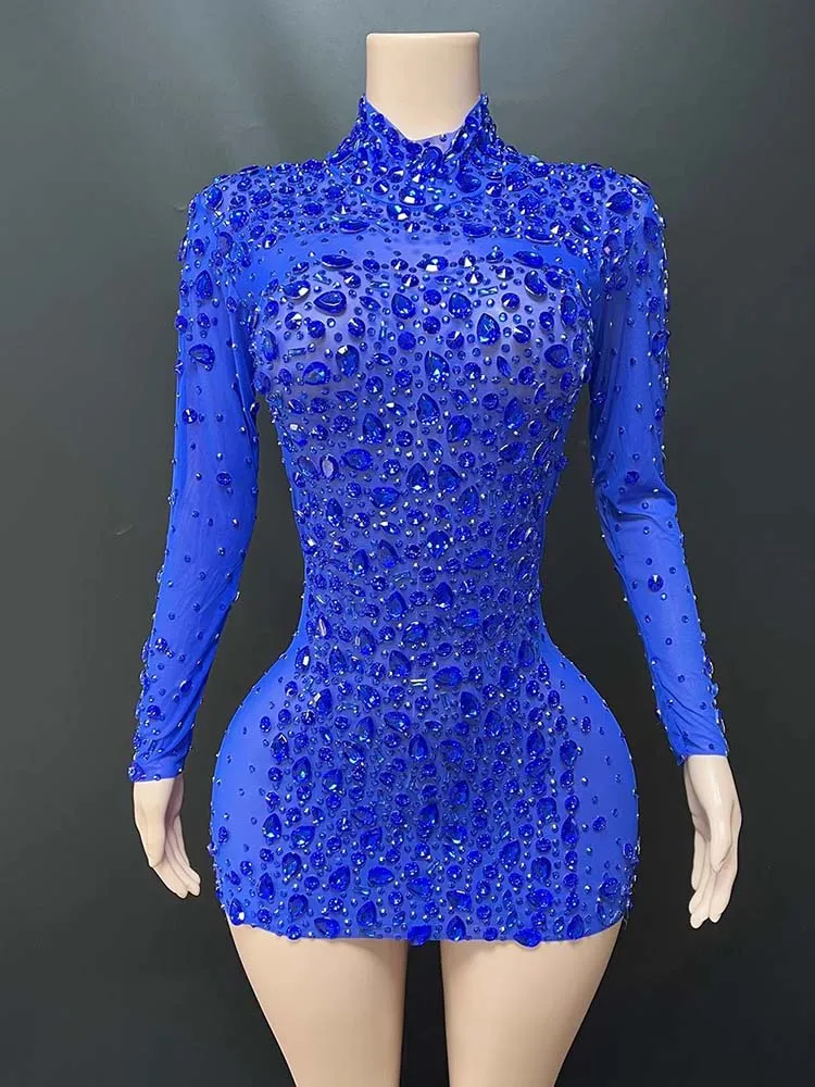 High Quality Hot Stamping Sexy See Through Mesh Elastic Dress 2025 New Fashion Custom Women'S Clothing
High Quality Hot Stamping Sexy See Through Mesh Elastic Dress 2025 New Fashion Custom Women'S Clothing