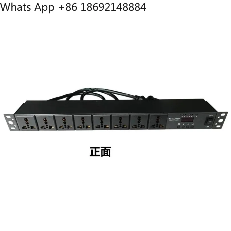 DMX512 intelligent power sequencer, stage audio lighting cabinet delay switch timing controller
DMX512 intelligent power sequencer, stage audio lighting cabinet delay switch timing controller