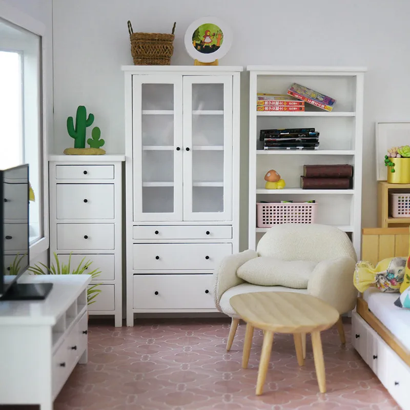 1:10 and 1:12 Mini Model Doll House Furniture Wood Bookshelf TV Cabinet Bjd Ob11 Gsc Blyth Lol Dollhouse Miniatures Accessories
1:10 and 1:12 Mini Model Doll House Furniture Wood Bookshelf TV Cabinet Bjd Ob11 Gsc Blyth Lol Dollhouse Miniatures Accessories