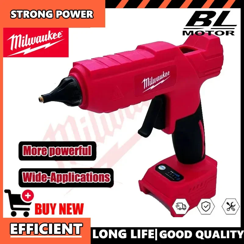 Электрический клеевой пистолет Milwaukee 18В с литий-ионным аккумулятором для упаковки и декора (для аккумулятора)
Электрический клеевой пистолет Milwaukee 18В с литий-ионным аккумулятором для упаковки и декора (для аккумулятора)