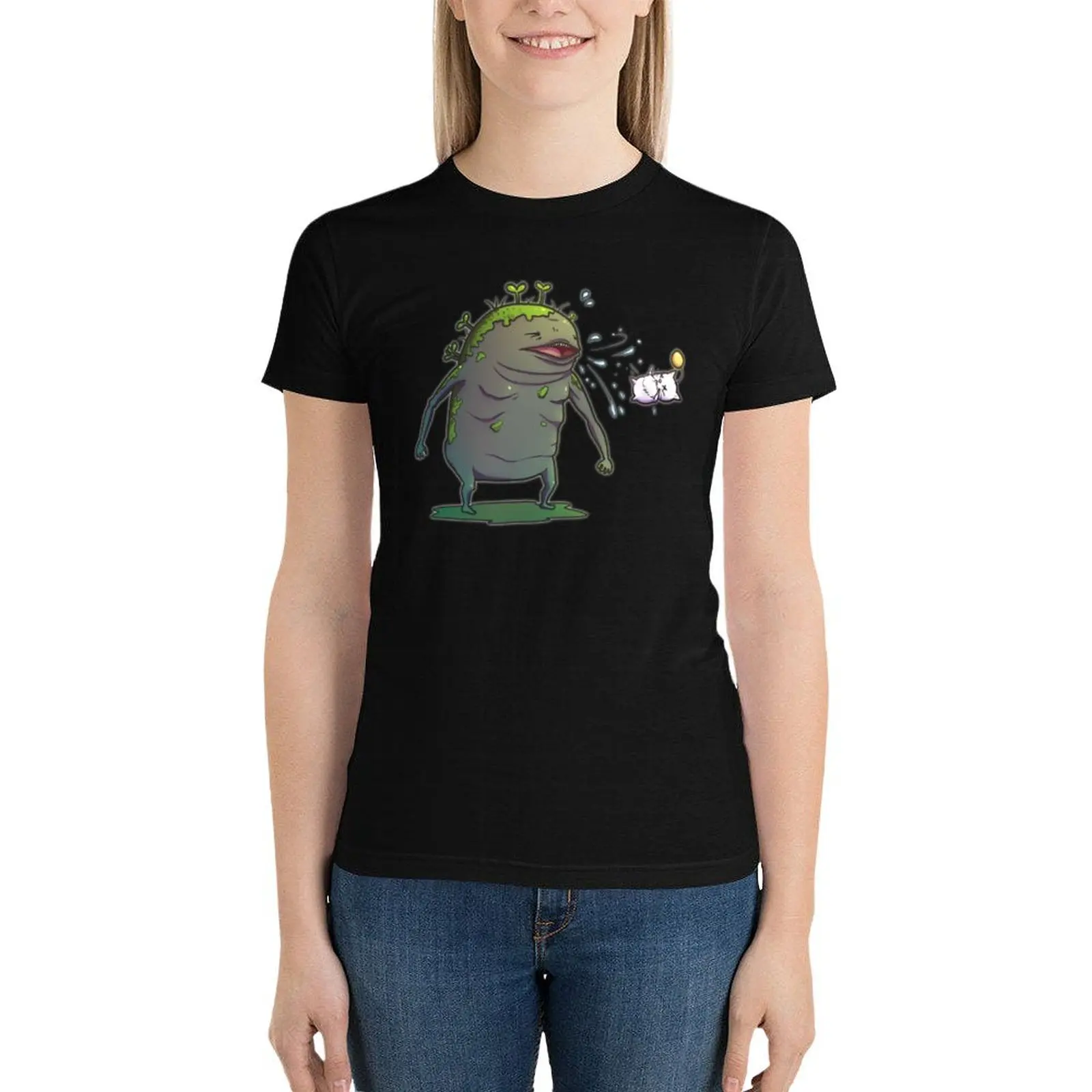 Sneezing Goobbue T-Shirt summer top Short sleeve tee tees rock and roll t shirts for Women
Sneezing Goobbue T-Shirt summer top Short sleeve tee tees rock and roll t shirts for Women
