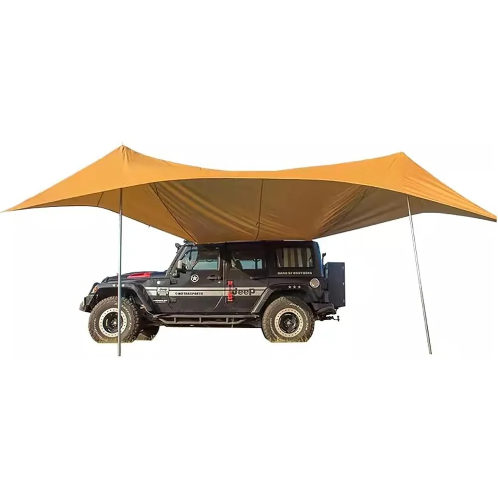 Car Awning Sun Shelter RV Awning Sun Shade Screen, Portable Car Awning Camping Tarp with Adjustable Tarp Poles and Suction Cup f
Car Awning Sun Shelter RV Awning Sun Shade Screen, Portable Car Awning Camping Tarp with Adjustable Tarp Poles and Suction Cup f
