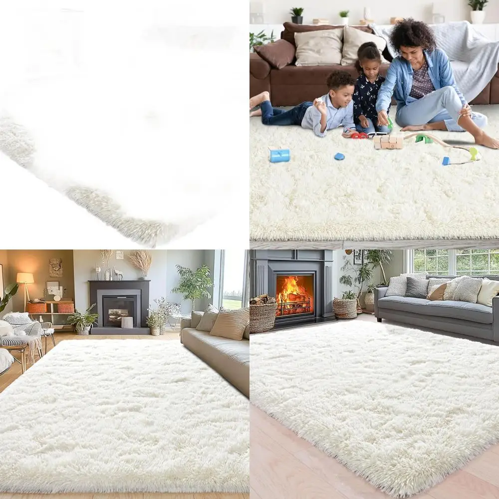 Area Rugs for Living Room 6x9, Ultra Soft Fluffy Rug for Bedroom, Modern Shaggy Carpets Fuzzy Rug for Girls Boys Room Home Indoo
Area Rugs for Living Room 6x9, Ultra Soft Fluffy Rug for Bedroom, Modern Shaggy Carpets Fuzzy Rug for Girls Boys Room Home Indoo