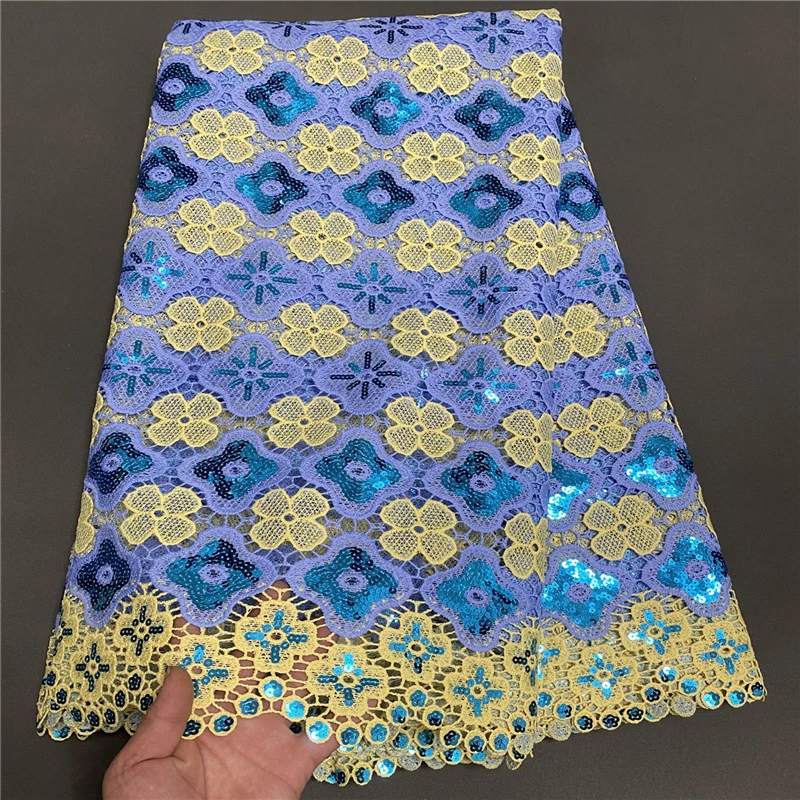 5 Yard Hot Selling French Lace With Sequins African Tulle Cord Guipure Lace Net Embroidered Fabric For Wedding Party PS121101
5 Yard Hot Selling French Lace With Sequins African Tulle Cord Guipure Lace Net Embroidered Fabric For Wedding Party PS121101