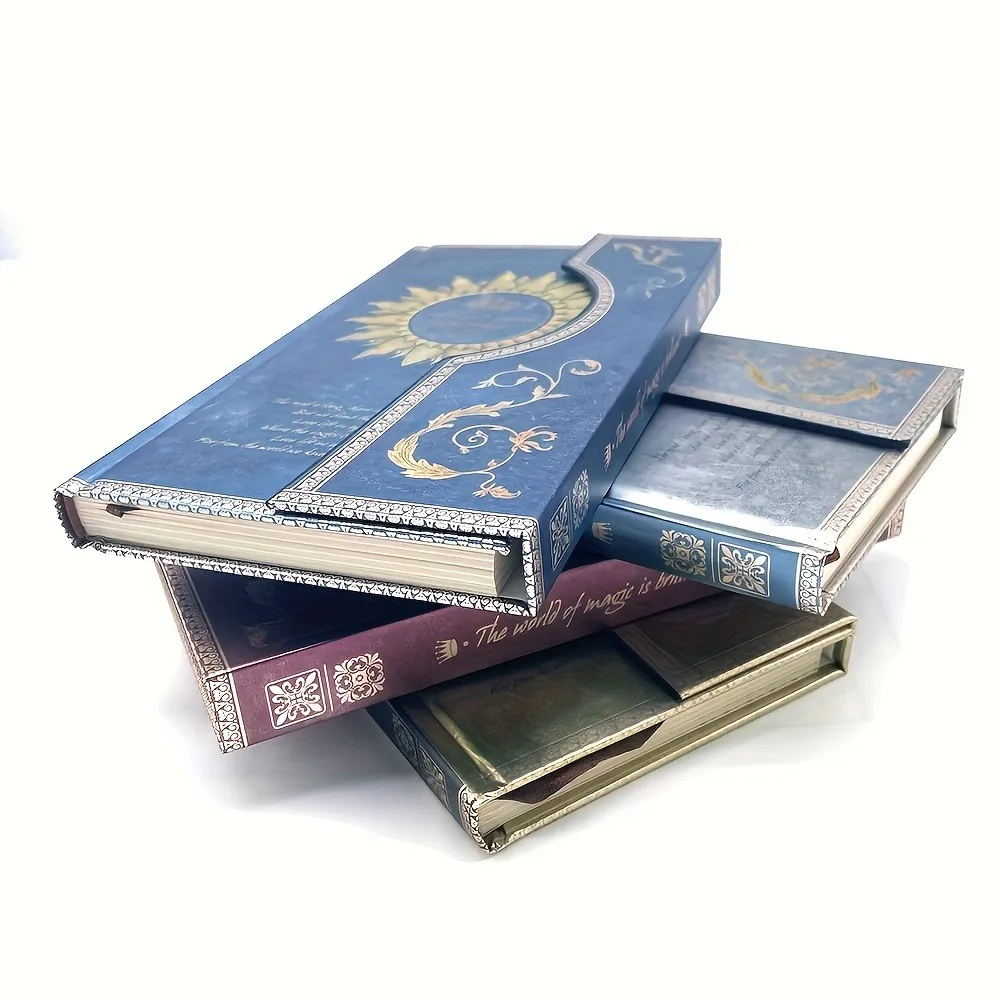 A5 Retro Magnetic Magic Master Notebook, Notes Magnetic Buckle Ledger, Ins Style Retro European Diary, Color Page Notebook
A5 Retro Magnetic Magic Master Notebook, Notes Magnetic Buckle Ledger, Ins Style Retro European Diary, Color Page Notebook