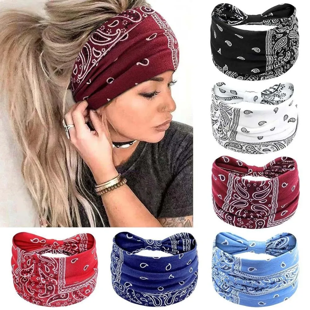 6 PCS Set of 6 Y2K Sports Headband Hip-hop Breathable Printed Elastic Hairband Wide Side Elastic Yoga Hairband Workout
6 PCS Set of 6 Y2K Sports Headband Hip-hop Breathable Printed Elastic Hairband Wide Side Elastic Yoga Hairband Workout