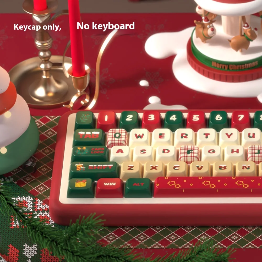 Christmas Eve Original Keyboard Cap MDA Highly Personalized Customized PBT Thermal Sublimation Mechanical Keyboard Cap
Christmas Eve Original Keyboard Cap MDA Highly Personalized Customized PBT Thermal Sublimation Mechanical Keyboard Cap