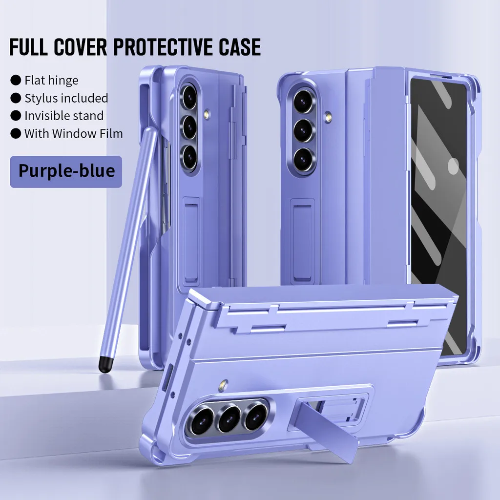 Чехол со скрытой подставкой и ручкой для Samsung Galaxy Z Fold 7, 6, 5, 4, 3, Fold7, 5G, все включено, многофункциональный защитный чехол для камеры 
Чехол со скрытой подставкой и ручкой для Samsung Galaxy Z Fold 7, 6, 5, 4, 3, Fold7, 5G, все включено, многофункциональный защитный чехол для камеры