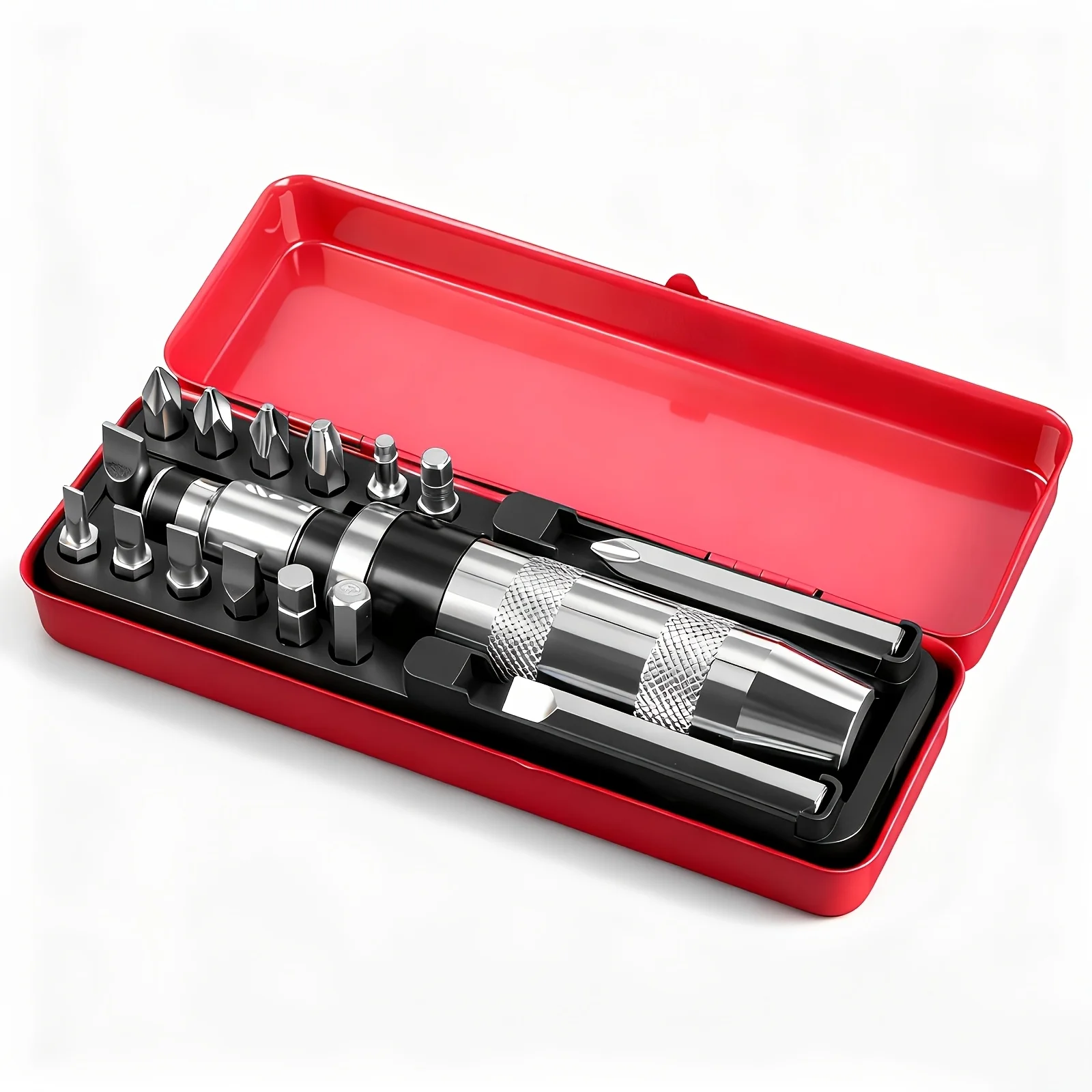 16-Piece manual impact screwdriver set,strong dismantling of rusted screws/bolts, essential tools for home appliance maintenance
16-Piece manual impact screwdriver set,strong dismantling of rusted screws/bolts, essential tools for home appliance maintenance
