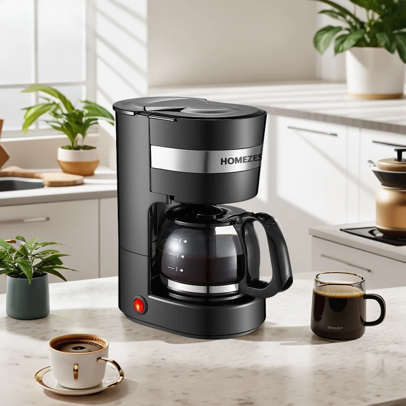 Бытовая кофемашина Автоматическая чайная кофеварка Бытовая маленькая американская капельная кофеварка 
Бытовая кофемашина Автоматическая чайная кофеварка Бытовая маленькая американская капельная кофеварка