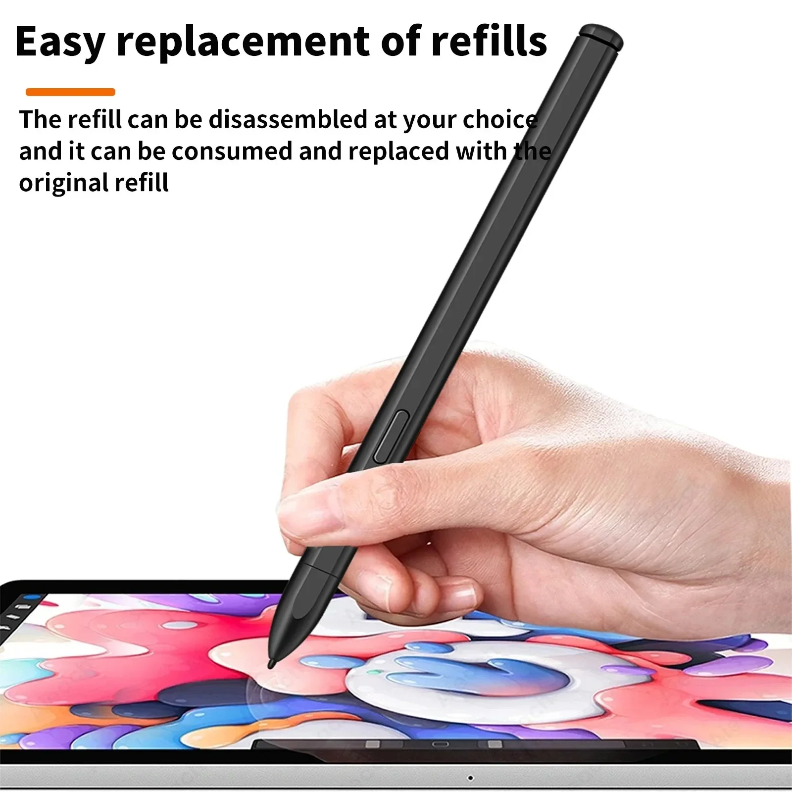Ergonomic EMR Tablet Pen Tips Set Hand Rejection Tilt Sensing For Scribe for Max3 Remarkab Sketching Pen 95AD
Ergonomic EMR Tablet Pen Tips Set Hand Rejection Tilt Sensing For Scribe for Max3 Remarkab Sketching Pen 95AD