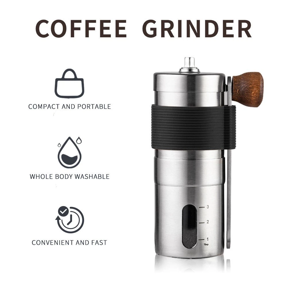 Portable Hand Crank Coffee Maker 304 Stainless Steel Grinder Manual Grinder manual coffee grinder kitchen
Portable Hand Crank Coffee Maker 304 Stainless Steel Grinder Manual Grinder manual coffee grinder kitchen