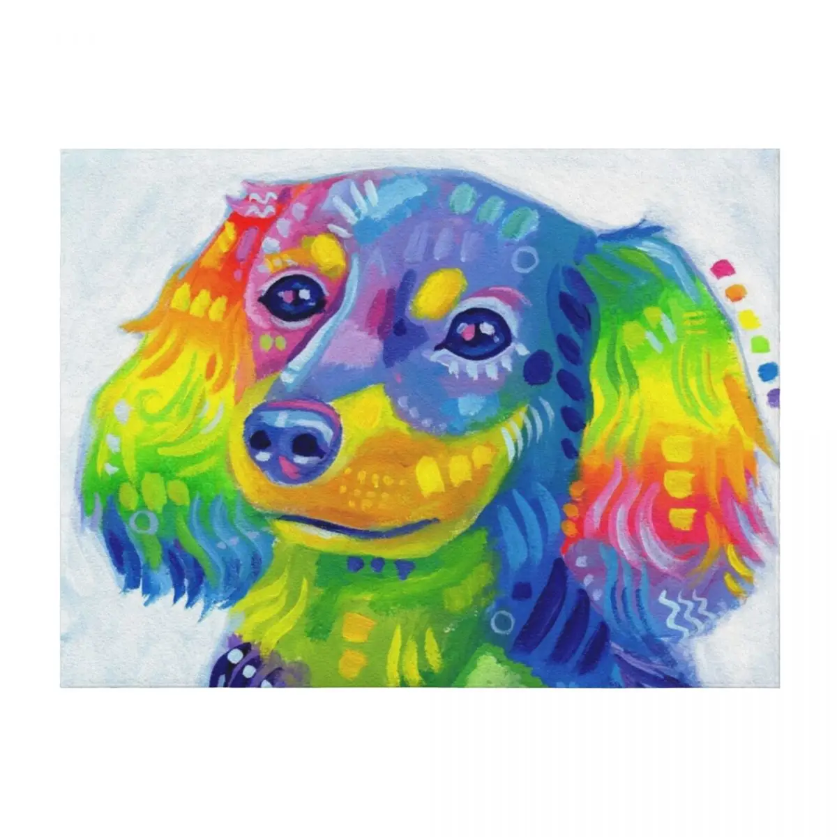 Rainbow Chiweenie Throw Blanket Multi-Purpose Hair Plaid on the sofa Comforter Blankets
Rainbow Chiweenie Throw Blanket Multi-Purpose Hair Plaid on the sofa Comforter Blankets