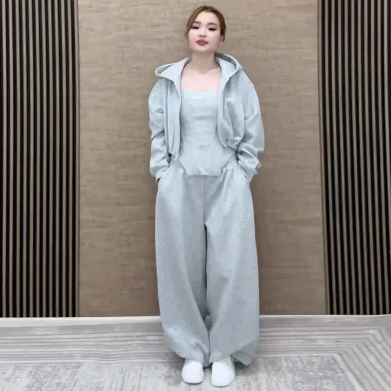 Women's Loose Fashionable Sportswear Simple Style Cross-Border Autumn New Arrival Hanfu Set Casual Comfortable Clothing
Women's Loose Fashionable Sportswear Simple Style Cross-Border Autumn New Arrival Hanfu Set Casual Comfortable Clothing