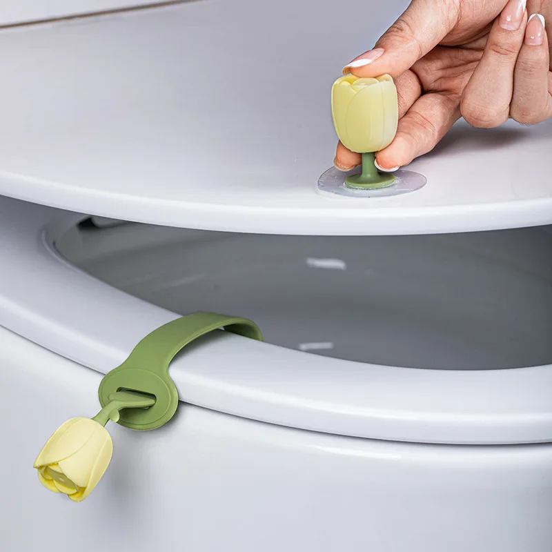 New Silicone Tulips Toilet Lid Lifter Seat Handle Holder Smart Toilet Lid Lift Tool Seat Ring Flapper Bathroom Closestool Holder
New Silicone Tulips Toilet Lid Lifter Seat Handle Holder Smart Toilet Lid Lift Tool Seat Ring Flapper Bathroom Closestool Holder