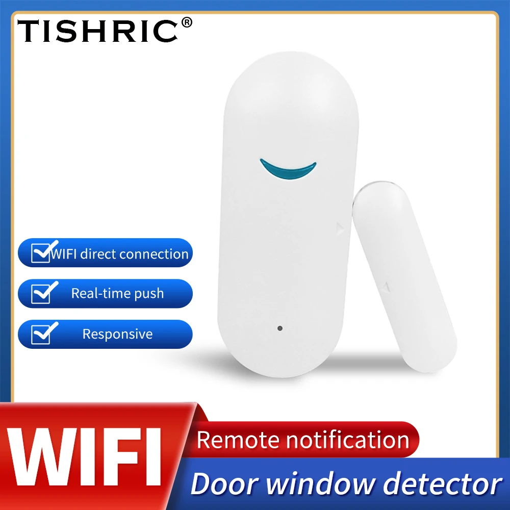 TISHIRIC AW201 Wireless Smart WIFI Door Sensors Alarm Smart Home Automation Security Protection Work With Tuya APP
TISHIRIC AW201 Wireless Smart WIFI Door Sensors Alarm Smart Home Automation Security Protection Work With Tuya APP