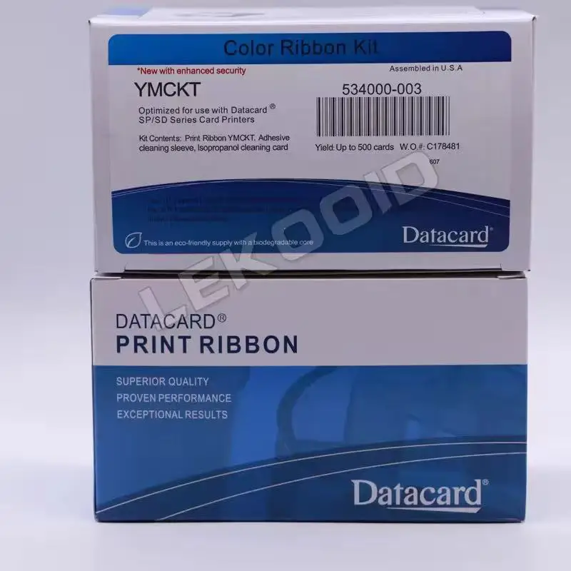 Entrust datacard SD360 card printer SD260 color ribbon 534000-003 (500images)
Entrust datacard SD360 card printer SD260 color ribbon 534000-003 (500images)