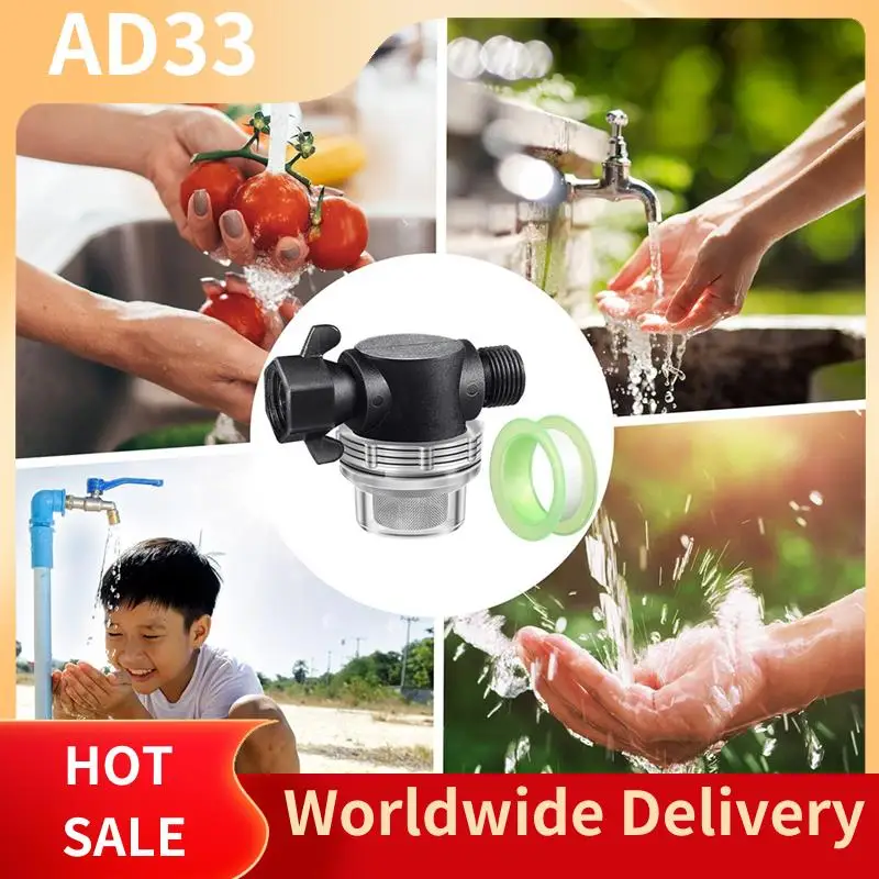 Top Deals Water Pump Strainer Filter, Compatible With Swivel Nut 255-315, 1/2 Inch Fitting With Stainless Steel Screen
Top Deals Water Pump Strainer Filter, Compatible With Swivel Nut 255-315, 1/2 Inch Fitting With Stainless Steel Screen