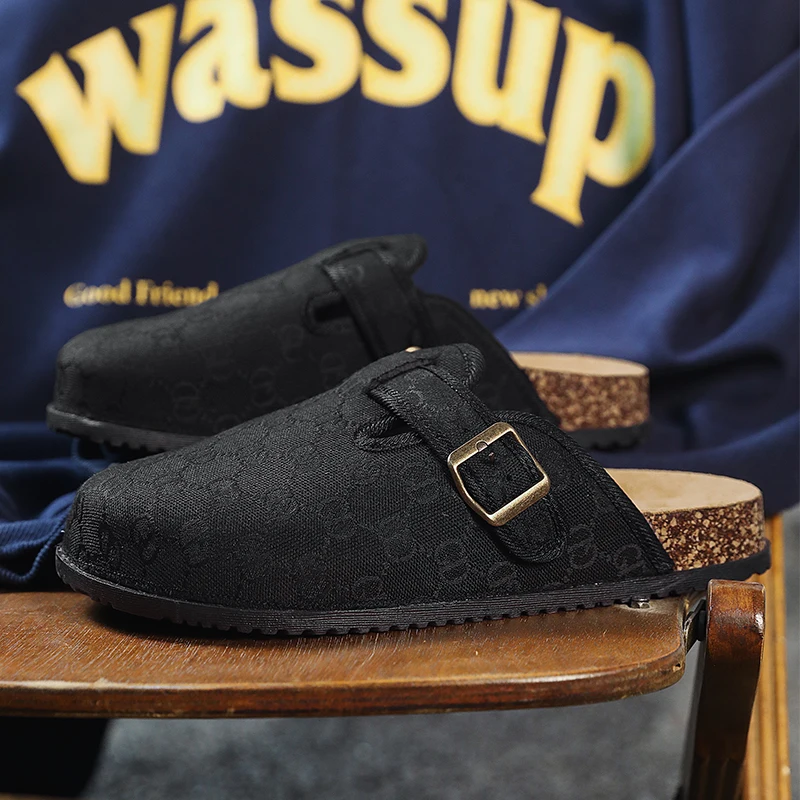 Women's Thick Bottom Heel Birkfoot Sandals Fall Hot Sale Of The Season New Slip-On Lazy Mule Toe Cover Cork Single Shoes Fashion
Women's Thick Bottom Heel Birkfoot Sandals Fall Hot Sale Of The Season New Slip-On Lazy Mule Toe Cover Cork Single Shoes Fashion