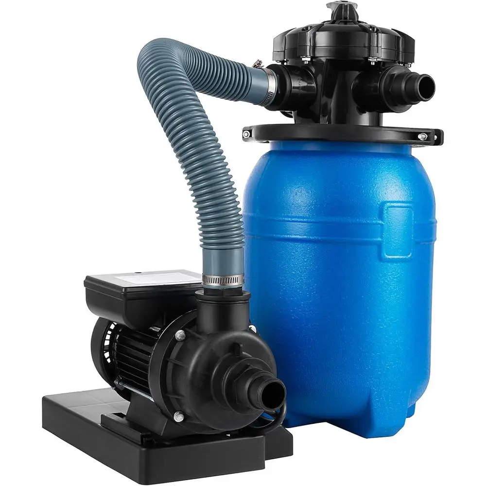 1/3HP High-Low Flow Sand Filter Pump for Above Ground Pools Up to 10,000 Gallons
1/3HP High-Low Flow Sand Filter Pump for Above Ground Pools Up to 10,000 Gallons