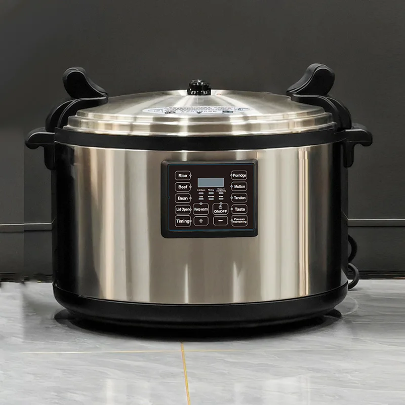Large Sized Commercial Electric Pot Big Capacity Stainless Steel Multi-functional 65 Liters Electric Pressure Cooker
Large Sized Commercial Electric Pot Big Capacity Stainless Steel Multi-functional 65 Liters Electric Pressure Cooker
