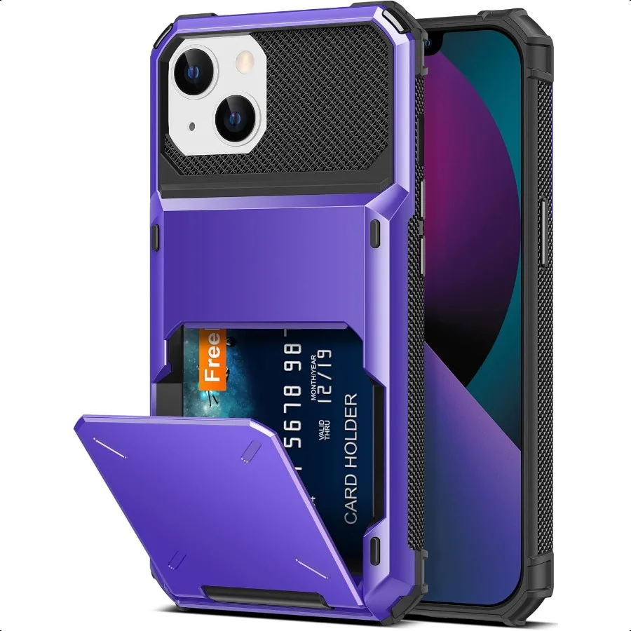 TITACUTE for iPhone 13 14 Case Wallet 4 Credit Card Holder Flip Cover Design ID Slot Back Pocket Dual Layer Armor Scratch Resis
TITACUTE for iPhone 13 14 Case Wallet 4 Credit Card Holder Flip Cover Design ID Slot Back Pocket Dual Layer Armor Scratch Resis