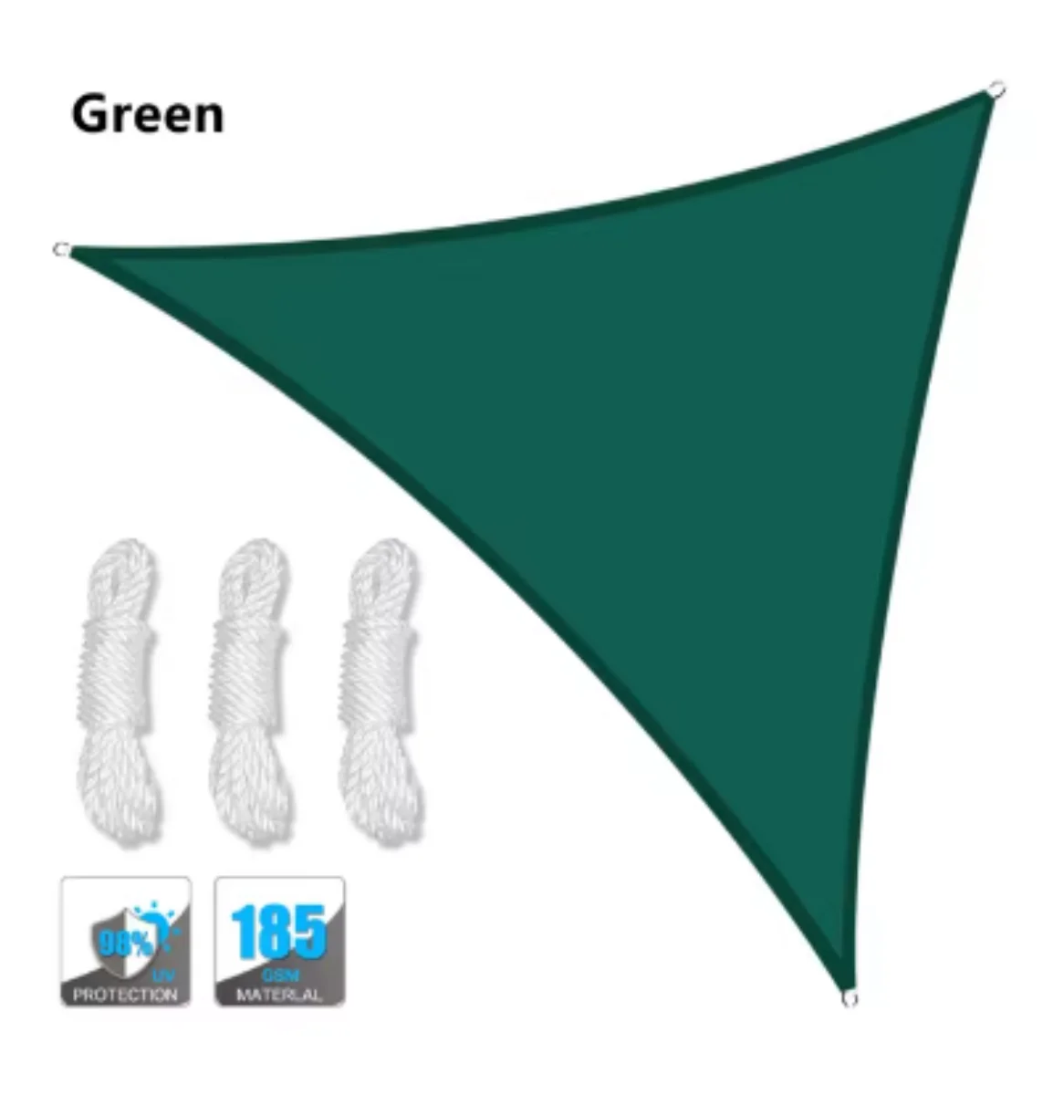 Waterproof Triangle Sun Shade Sail Canopy 98%UV Block Sun Shelters For Outdoor Facility&Activities Backyard Awning Camping Tents
Waterproof Triangle Sun Shade Sail Canopy 98%UV Block Sun Shelters For Outdoor Facility&Activities Backyard Awning Camping Tents