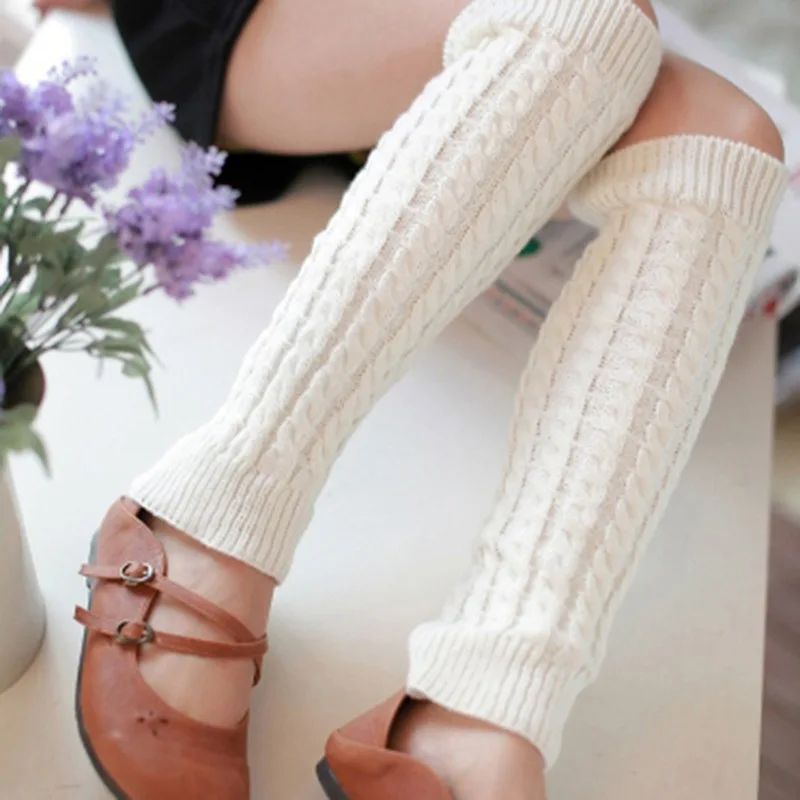 New Women Autumn And Winter Legwarmers Kapron Hemp Flowers Kneepad Leg Warmer Female Girls Pile Heap Socks Sports Safety
New Women Autumn And Winter Legwarmers Kapron Hemp Flowers Kneepad Leg Warmer Female Girls Pile Heap Socks Sports Safety