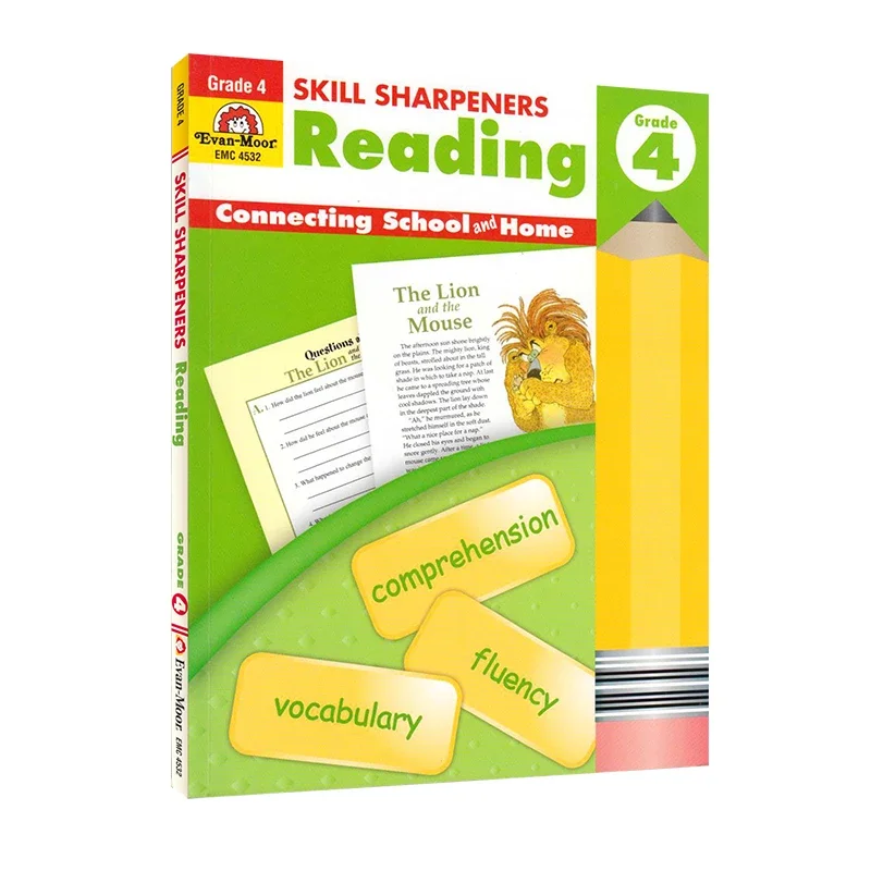 Evan-Moor Skill Sharpeners Reading, 4 класс, детские книги в возрасте 7, 8, 9, 10, рабочие книги по рукописным вводом на английском языке 9781596730403
Evan-Moor Skill Sharpeners Reading, 4 класс, детские книги в возрасте 7, 8, 9, 10, рабочие книги по рукописным вводом на английском языке 9781596730403