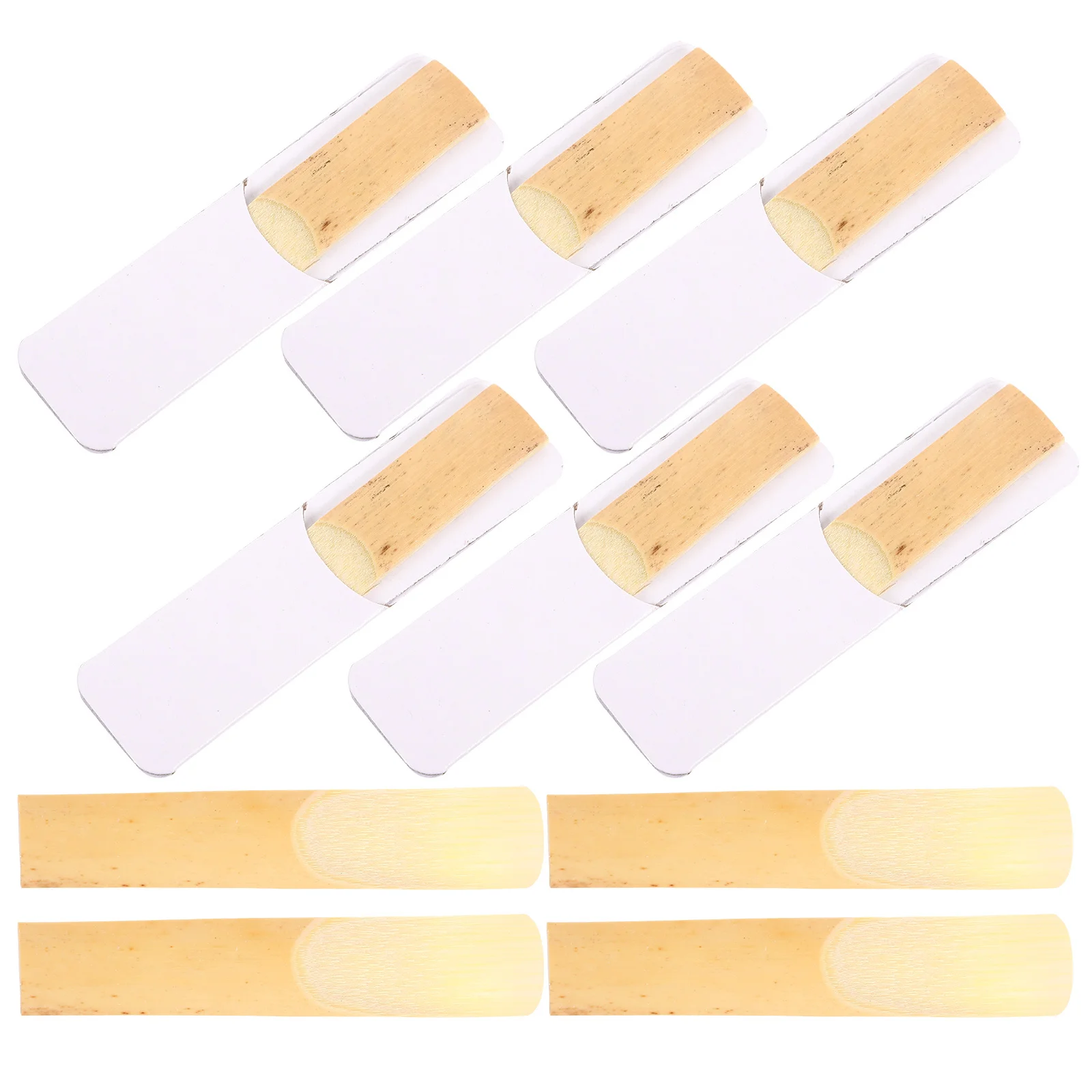 10Pcs Clarinet Reeds Reliable Selected Reed Material Easy Use Replacement for Beginner Performance Clarinet Parts
10Pcs Clarinet Reeds Reliable Selected Reed Material Easy Use Replacement for Beginner Performance Clarinet Parts