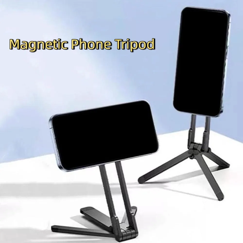 Aluminum Alloy Ring Carabiner-Mounted Phone Tripod Lightweight Foldable Dual-sided Magnet Tripod Adjustable with Buckle
Aluminum Alloy Ring Carabiner-Mounted Phone Tripod Lightweight Foldable Dual-sided Magnet Tripod Adjustable with Buckle