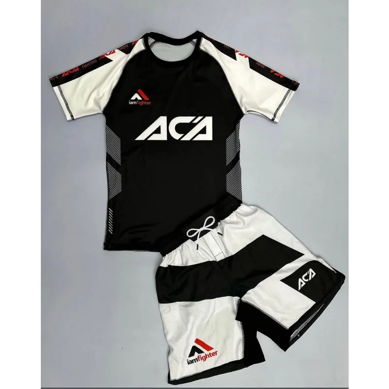2026New Minimalist Fighting Suit: Anti-Abrasion Breathable Quick-Drying T-Shirt + Color-Blocked Shorts Men's Combat Training Set
2026New Minimalist Fighting Suit: Anti-Abrasion Breathable Quick-Drying T-Shirt + Color-Blocked Shorts Men's Combat Training Set