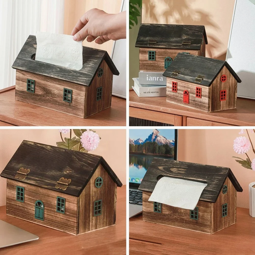 Vintage Solid Wood Tissue Box Cover for Living Room, Rustic Wooden Paper Holder for Home & B&B Decor
Vintage Solid Wood Tissue Box Cover for Living Room, Rustic Wooden Paper Holder for Home & B&B Decor