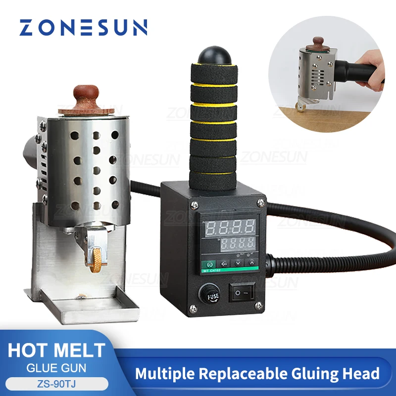 ZONESUN Hand-held Leather Album Envelope Paper Bag Gift Box Packaging Tool Hot Melt Glue Rolling Machine ZS-90TJ
ZONESUN Hand-held Leather Album Envelope Paper Bag Gift Box Packaging Tool Hot Melt Glue Rolling Machine ZS-90TJ