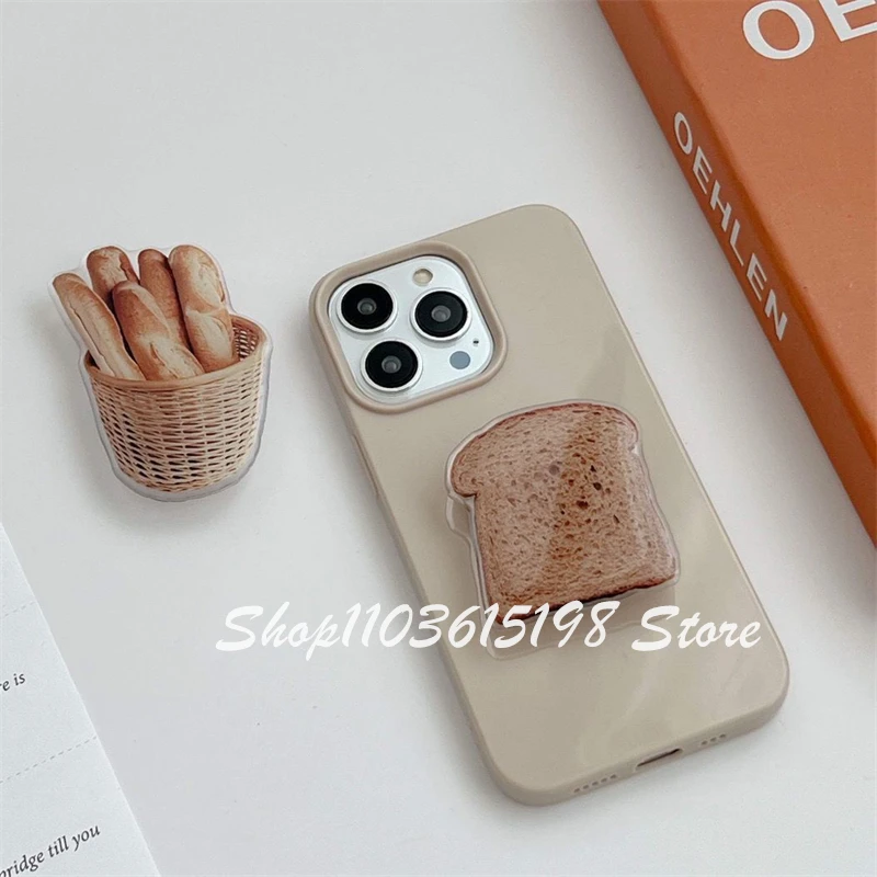 Korea Cartoon Cute French Stick Toast Griptok Bracket For iPhone Samsung Universal Phone Accessories Phone Holder Grip Tok Stand
Korea Cartoon Cute French Stick Toast Griptok Bracket For iPhone Samsung Universal Phone Accessories Phone Holder Grip Tok Stand