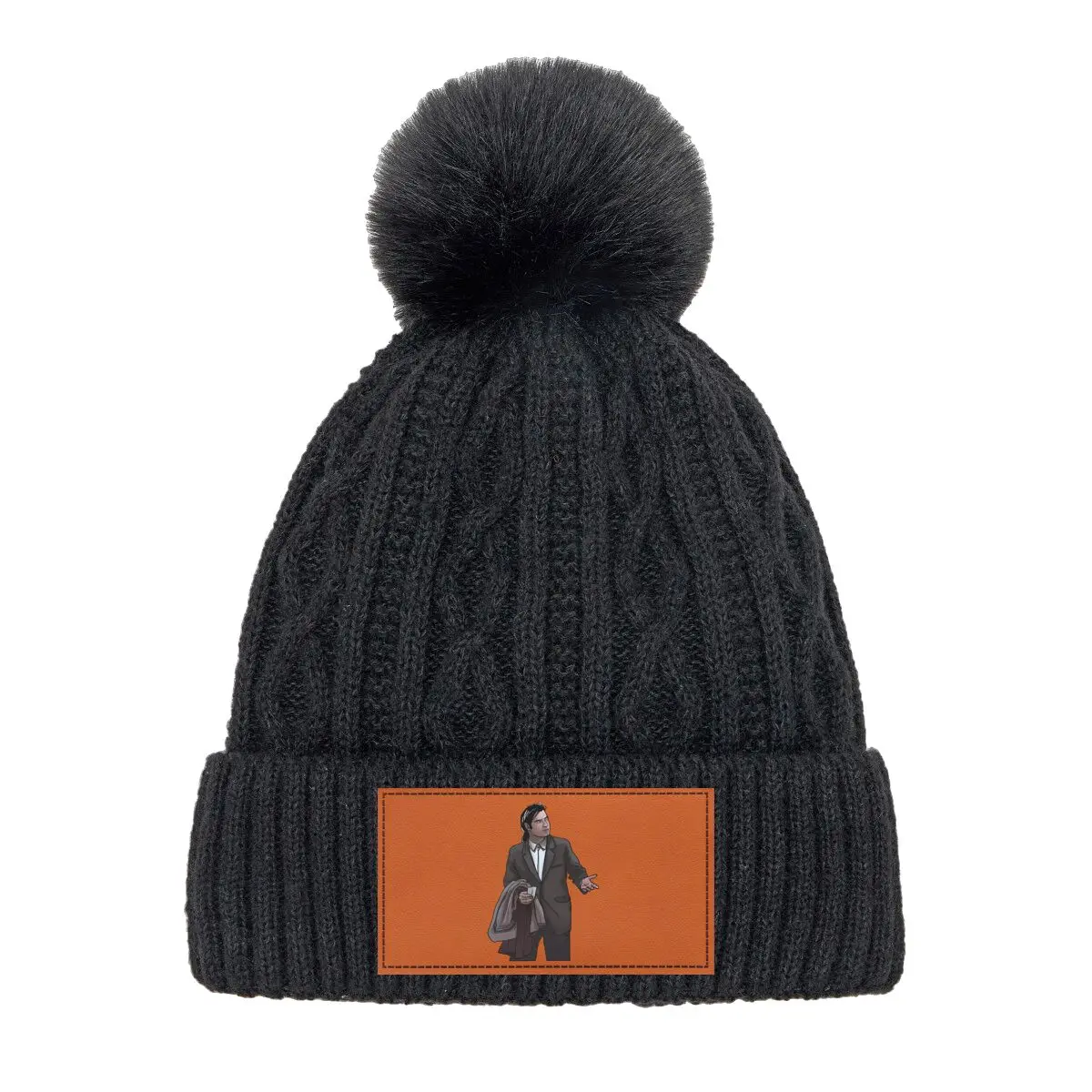 Мужской костюм, теплая шапка с помпоном, мягкая вязка для офиса, ежедневных поездок на работу
Мужской костюм, теплая шапка с помпоном, мягкая вязка для офиса, ежедневных поездок на работу