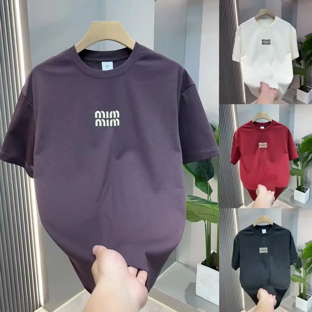 2024 Summer Italian Tide Brand Latest Letter Printing Pure Cotton T-shirt Men's and Women's Styles Loose and Breathable Y2K
2024 Summer Italian Tide Brand Latest Letter Printing Pure Cotton T-shirt Men's and Women's Styles Loose and Breathable Y2K