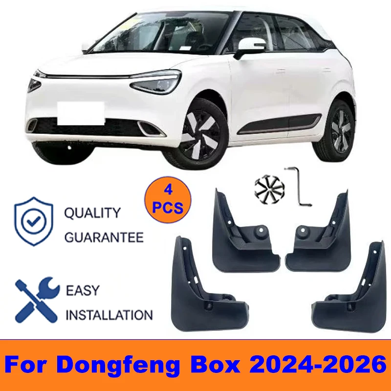 4Pcs Mud Flaps For Dongfeng Box 2024-2026 - Splash Guards Front&Rear Wheel Fender Mudguards Car Exterior Protection Accessories
4Pcs Mud Flaps For Dongfeng Box 2024-2026 - Splash Guards Front&Rear Wheel Fender Mudguards Car Exterior Protection Accessories