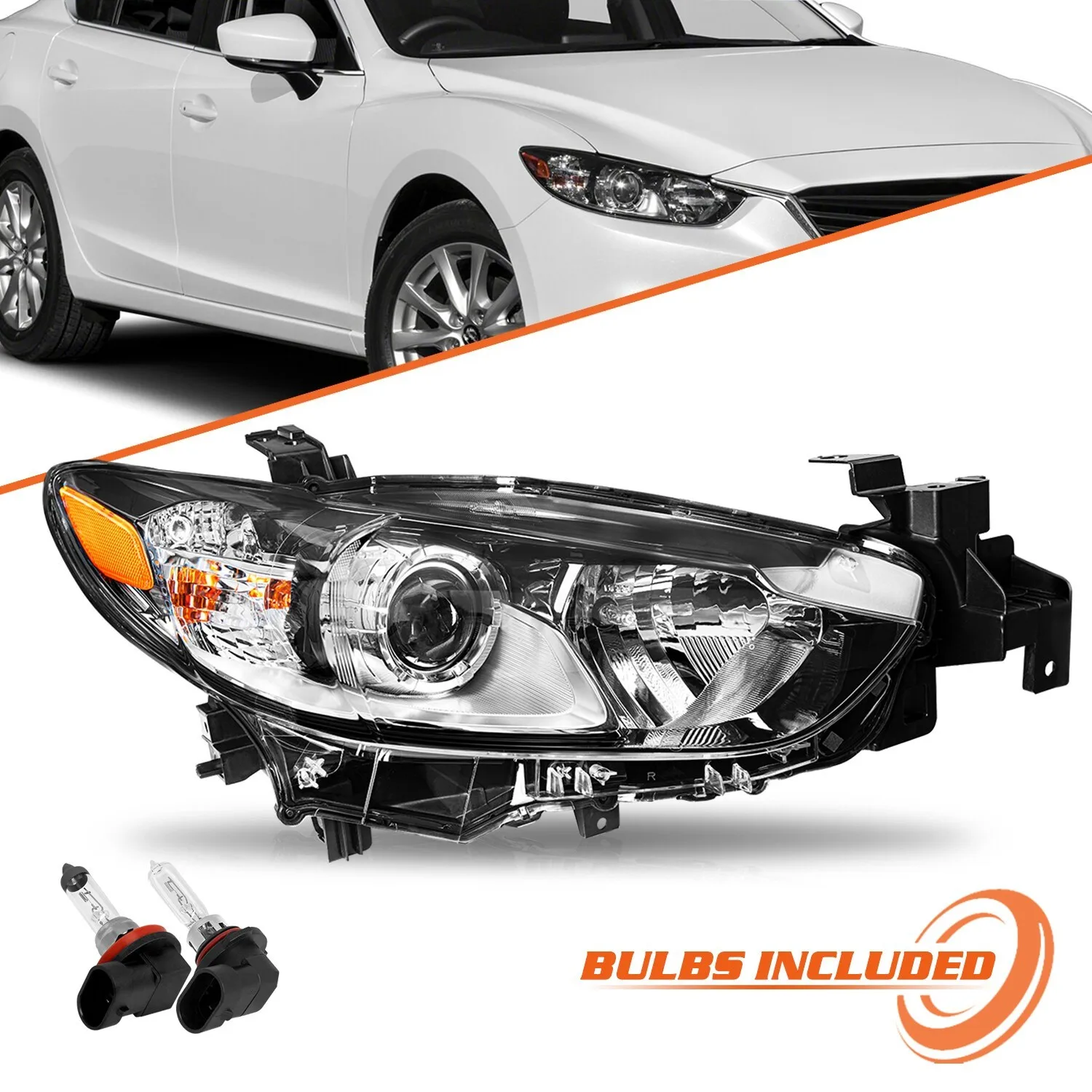 Mazda 6 For 2014-2017 Halo Right Passenger Side Headlight Headlamp W/BULBS
Mazda 6 For 2014-2017 Halo Right Passenger Side Headlight Headlamp W/BULBS
