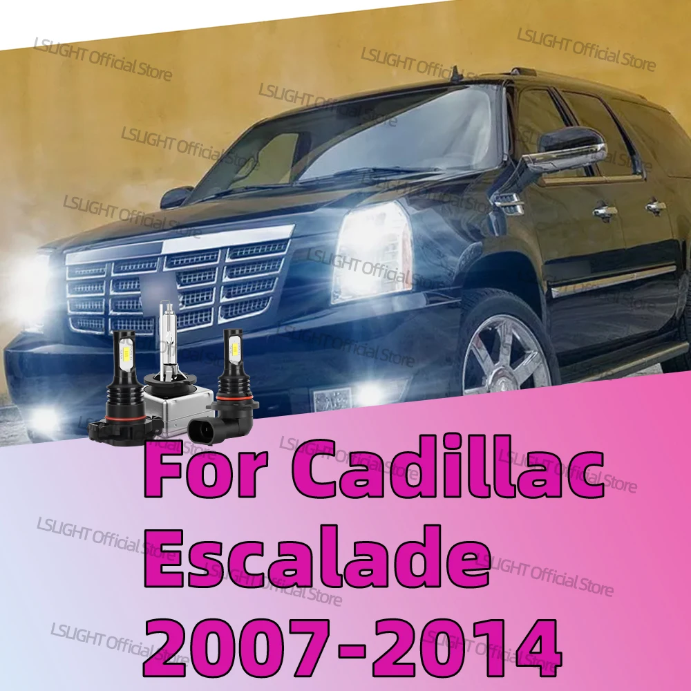 2/6x For Cadillac Escalade 2007-2014 HID Xenon Headlights / 6000K Led Fog Lamp Bulbs 12V DRL Daytime Running Light
2/6x For Cadillac Escalade 2007-2014 HID Xenon Headlights / 6000K Led Fog Lamp Bulbs 12V DRL Daytime Running Light