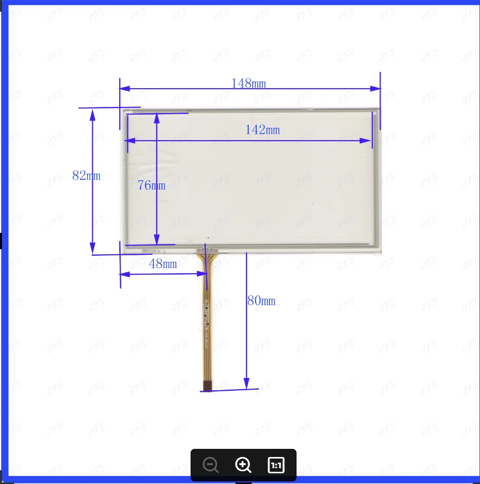 ZhiYuSun 5PCS/LOT XWT1719 4 wire TOUCH SCREEN touch panel XWT 1719 this is compatible 148*82mm 148*82
ZhiYuSun 5PCS/LOT XWT1719 4 wire TOUCH SCREEN touch panel XWT 1719 this is compatible 148*82mm 148*82