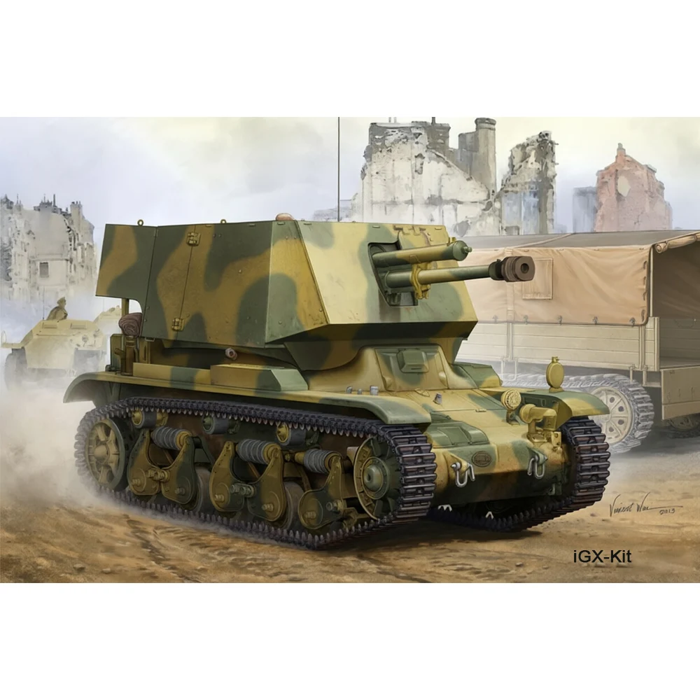 Hobbyboss 83807 1/35 Scale 4.7cm Pak t Sfl Auf Fgst PzKpfw 35R 731 f Self Propelled Hobby Craft Plastic Model Building Kit
Hobbyboss 83807 1/35 Scale 4.7cm Pak t Sfl Auf Fgst PzKpfw 35R 731 f Self Propelled Hobby Craft Plastic Model Building Kit
