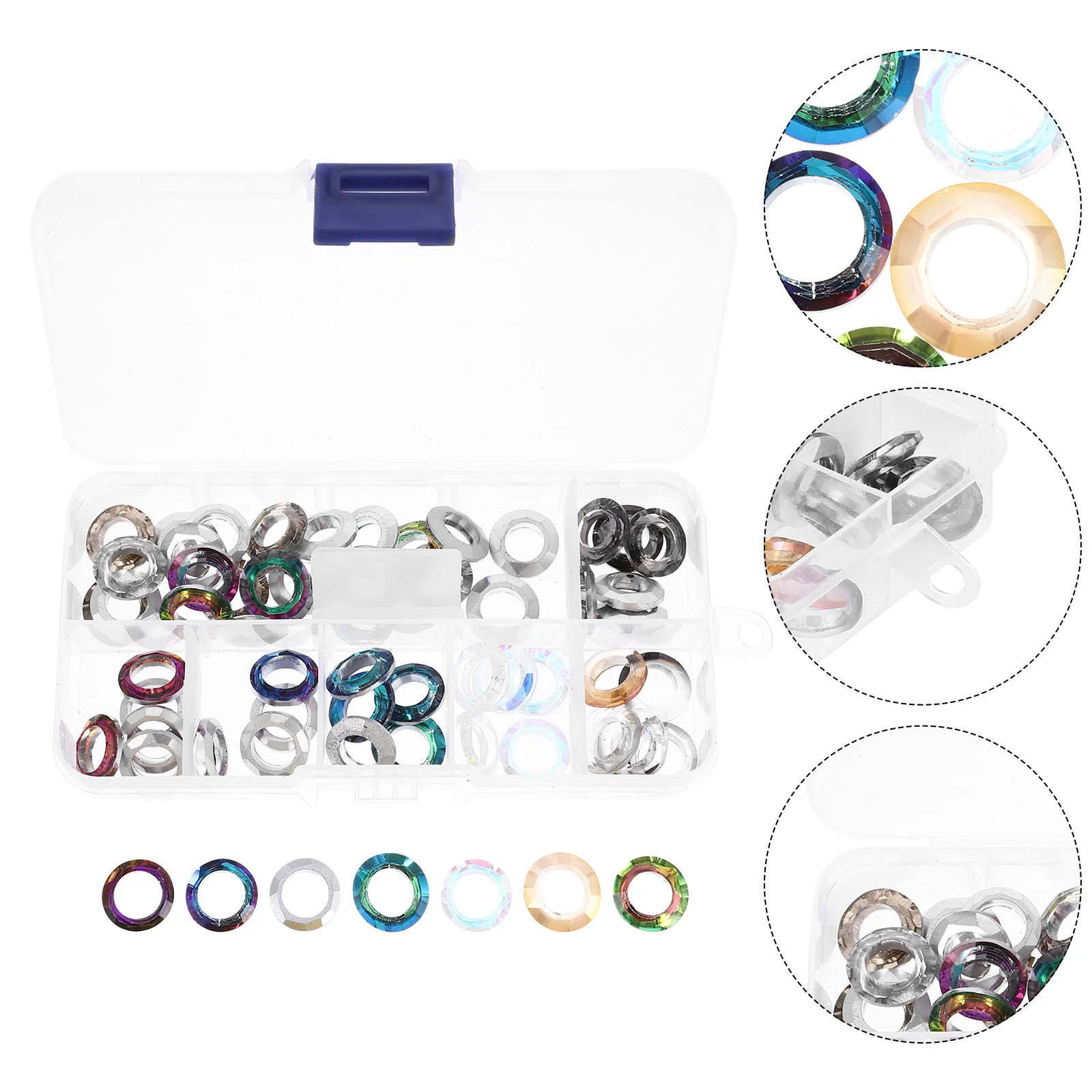 Jewelry DIY Accessories Earring Glass Charms Handmade Craft Beads Elegant Pendant Necklace Bracelet Decor
Jewelry DIY Accessories Earring Glass Charms Handmade Craft Beads Elegant Pendant Necklace Bracelet Decor