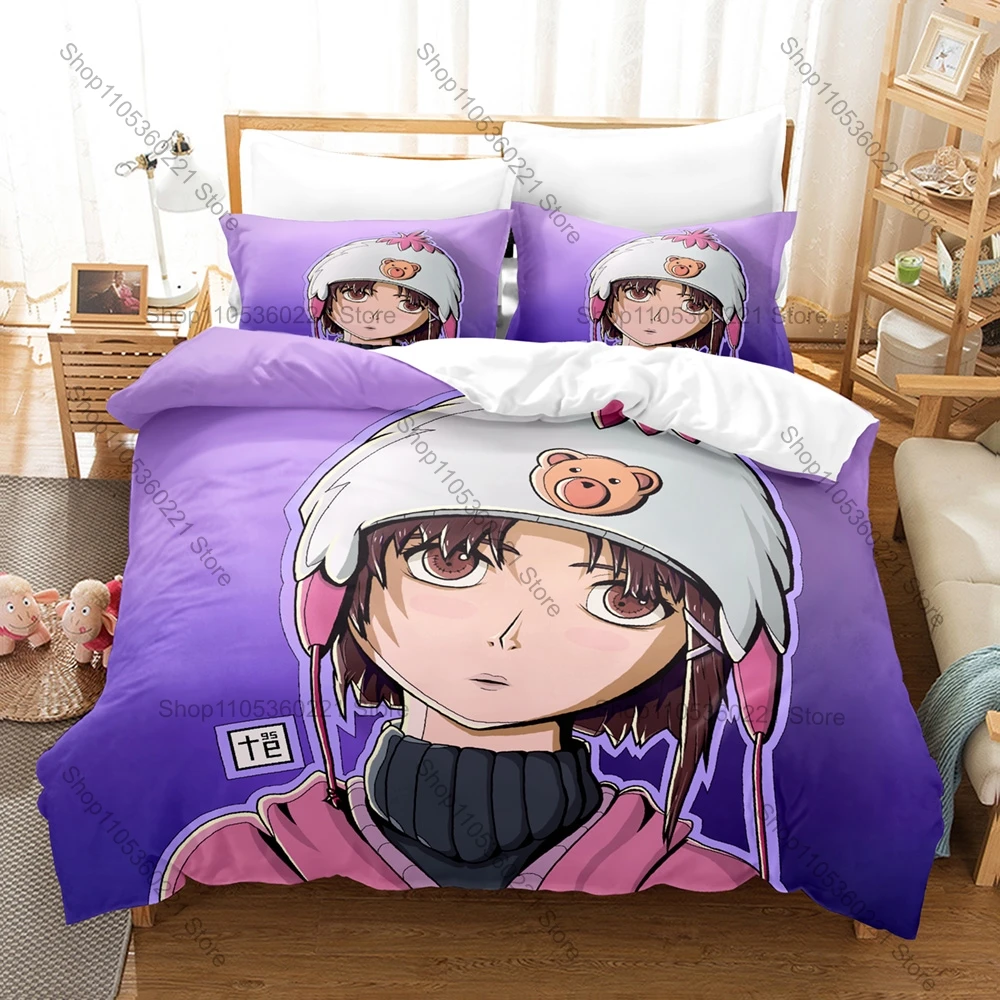 3 In 1 Serial Experiments Lain Themed Bedding, Duvet Cover + Two Pillowcases, Retro Sci-Fi Anime Art Soft Fabric Ideal Gift
3 In 1 Serial Experiments Lain Themed Bedding, Duvet Cover + Two Pillowcases, Retro Sci-Fi Anime Art Soft Fabric Ideal Gift