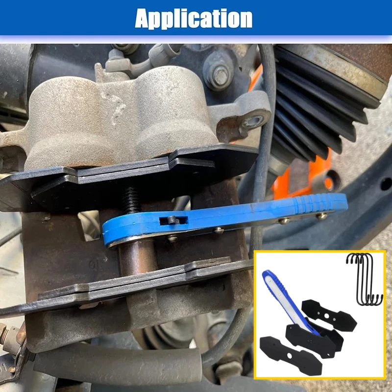 Car Stainless Steel Press Twin Quad Separator Pad Disc Repair Kits Brake Caliper Tool Ratchet Brake Piston Caliper Spreader Tool
Car Stainless Steel Press Twin Quad Separator Pad Disc Repair Kits Brake Caliper Tool Ratchet Brake Piston Caliper Spreader Tool