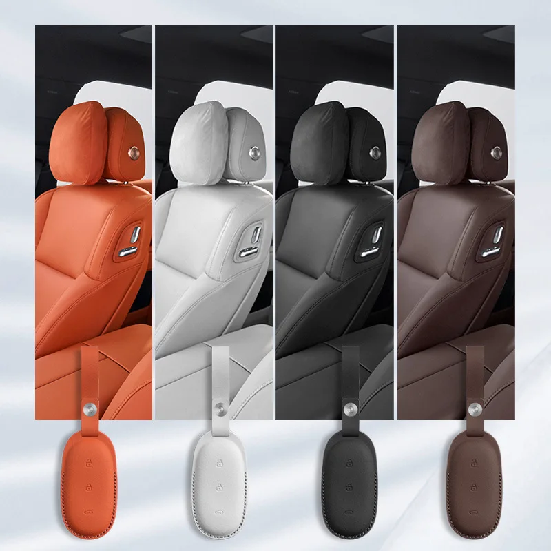 For Leading Ideal LiXiang L7 L8 L9 2022-2024 Car Leather Key Buckle Case Stereoscopic Keychain The Original Car Matching Color
For Leading Ideal LiXiang L7 L8 L9 2022-2024 Car Leather Key Buckle Case Stereoscopic Keychain The Original Car Matching Color