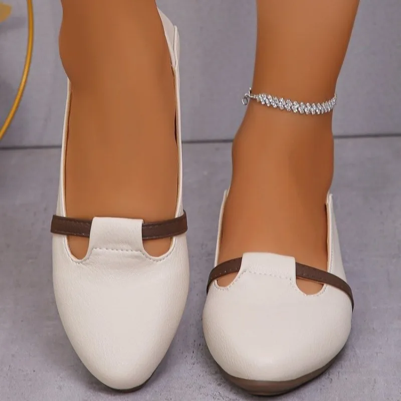 Women Fashion Sweet Light Weight White Spring Slip on Flat Shoes Lady Casual Black Pu Leather Office Loafers Zapatos Mujer
Women Fashion Sweet Light Weight White Spring Slip on Flat Shoes Lady Casual Black Pu Leather Office Loafers Zapatos Mujer