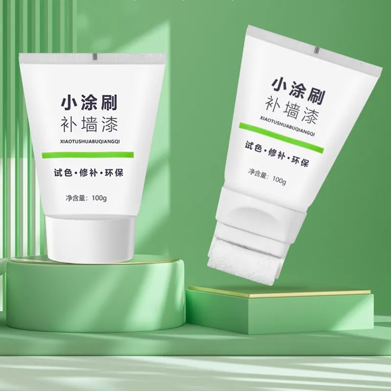 100g White Wall Repair Paint With Roller Emulsion Paint Waterproof Paste School Office Supply Home Furnish Decoration Tool
100g White Wall Repair Paint With Roller Emulsion Paint Waterproof Paste School Office Supply Home Furnish Decoration Tool